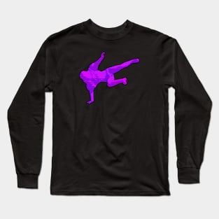 Cyberpunk Vaporwave Break Dancing Long Sleeve T-Shirt